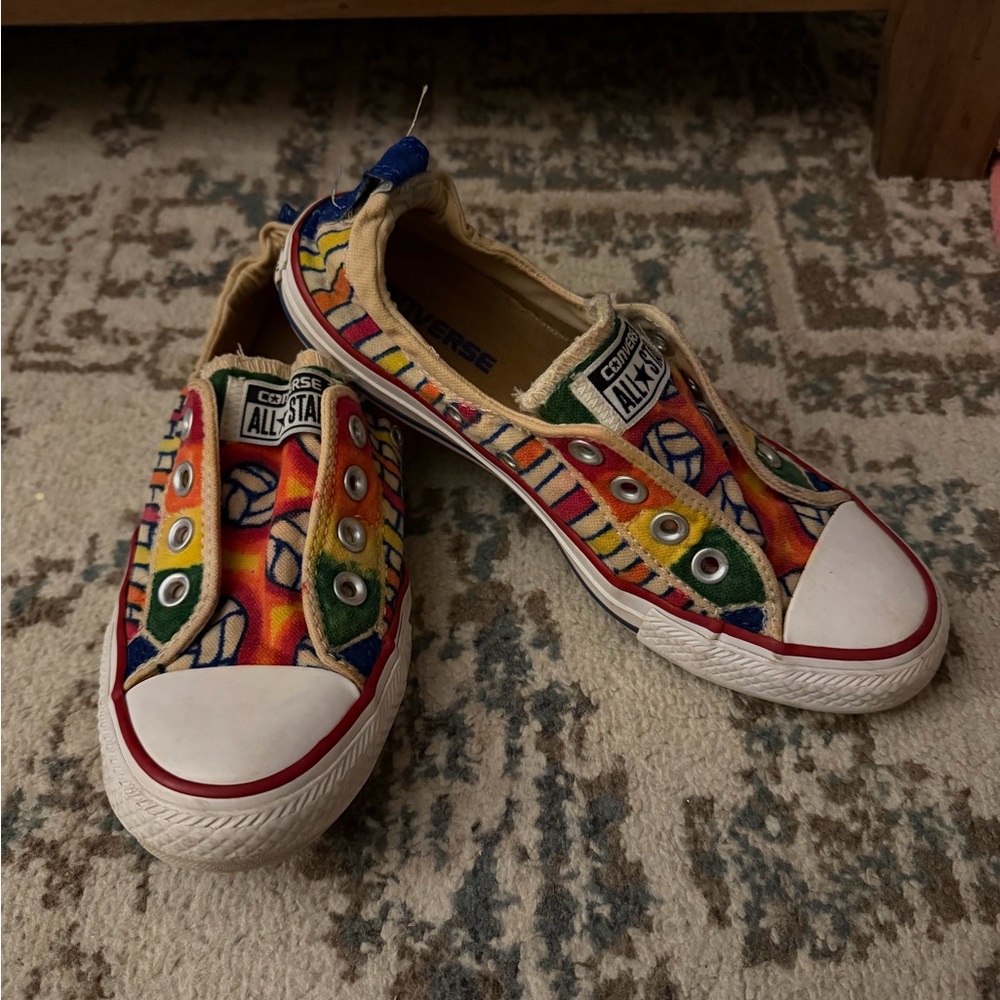 Tie-Dye Volleyball Converse